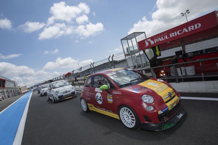 Abarth 500 al Paul Ricard